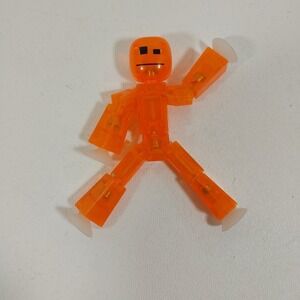 Toy Shed Stikbot‎ Orange Plastic Robot Plastic Figure